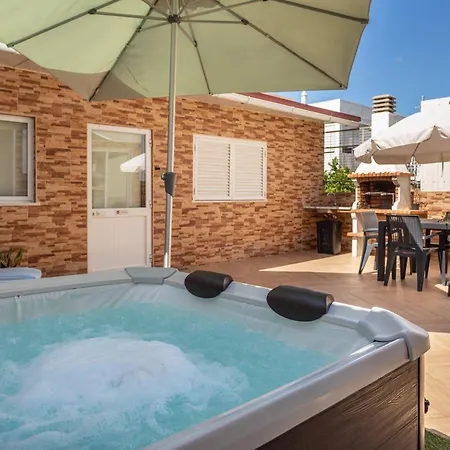 Zurrinha Holidays Whit Jacuzzi Quarteira Exterior foto