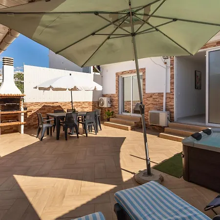 Zurrinha Holidays Whit Jacuzzi Quarteira Exterior foto