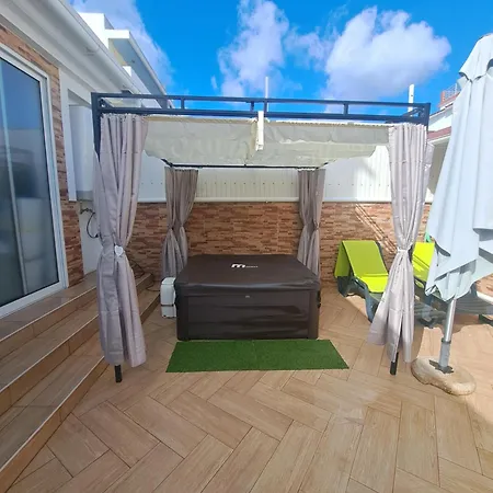 Zurrinha Holidays Whit Jacuzzi Quarteira Exterior foto